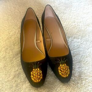Zara Pineapple Jeweled Heels. Size 8.5 (European 39)